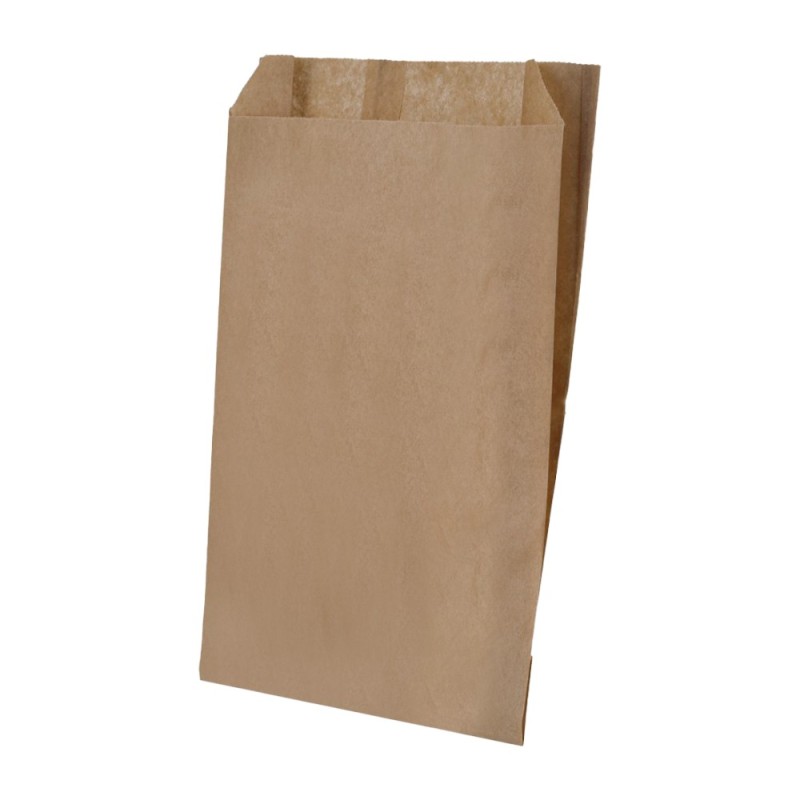 Set 2 x 2000 Pungi din Hartie Kraft, 15 x 4 x 19 cm