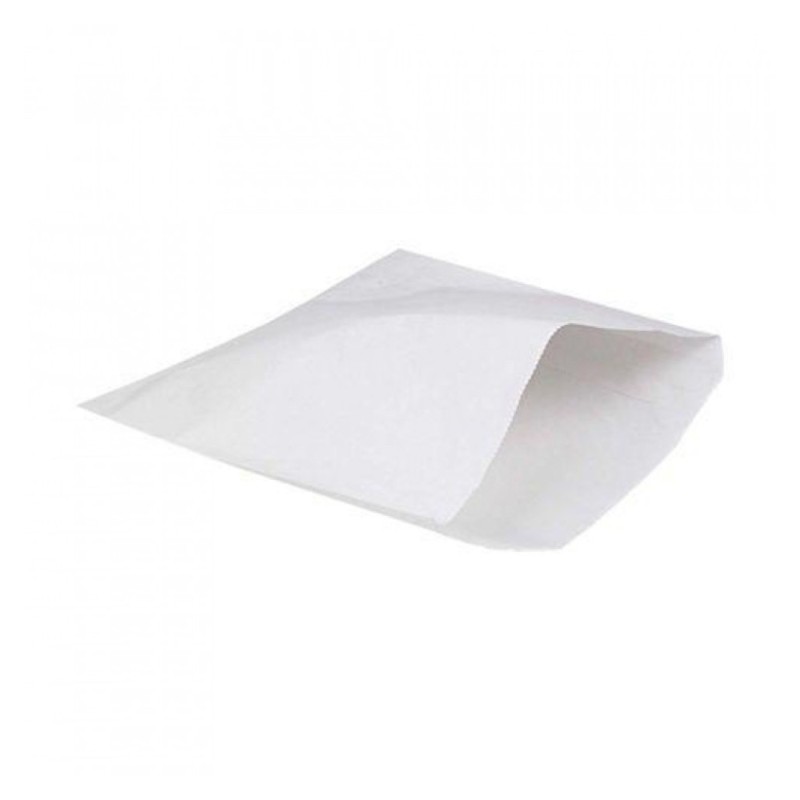 Set 2 x 2000 Pungi din Hartie pentru Farmacie, Albe, 19 x 22 cm