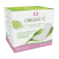 Set 2 x 24 Absorbante Zilnice Subtiri din Bumbac Organic, Organyc Bio