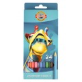 Set 2 x 24 Creioane Colorate, Colectia Girafa