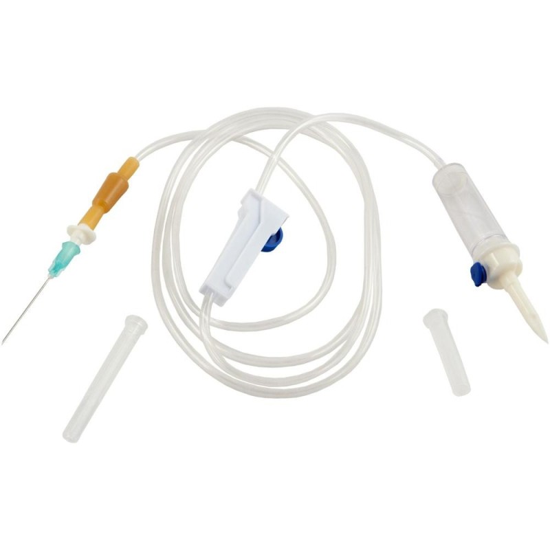 Set 2 x 25 Perfuzor cu Ac Plastic, Prima, Luer Slip