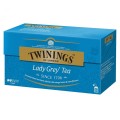 Set 2 x 25 Pliculete Ceai Twinings Negru Lady Grey