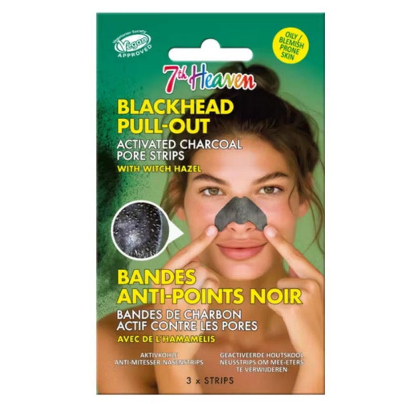 Set 2 x 3 Plasturi Puncte Negre pentru Nas, 7th Heaven