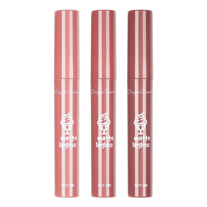 Set 2 x 3 Rujuri Lichide Mate Ranee Delicious Matte Lipgloss A