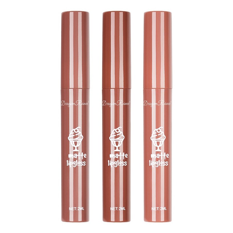 Set 2 x 3 Rujuri Lichide Mate Ranee Delicious Matte Lipgloss B