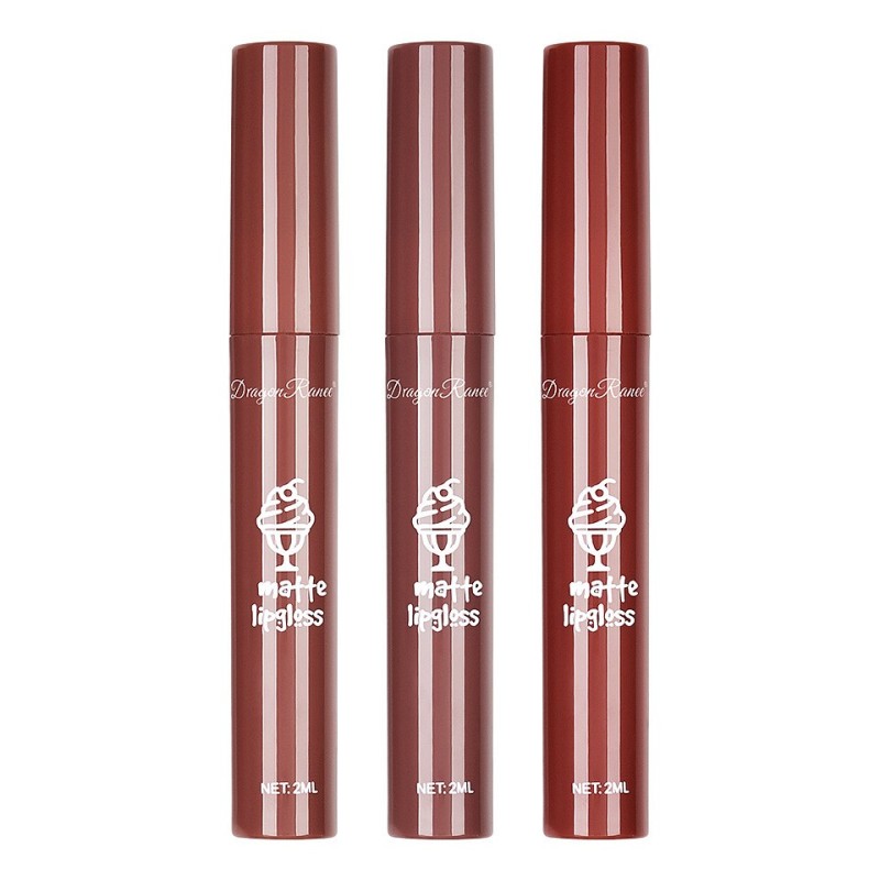Set 2 x 3 Rujuri Lichide Mate Ranee Delicious Matte Lipgloss, D