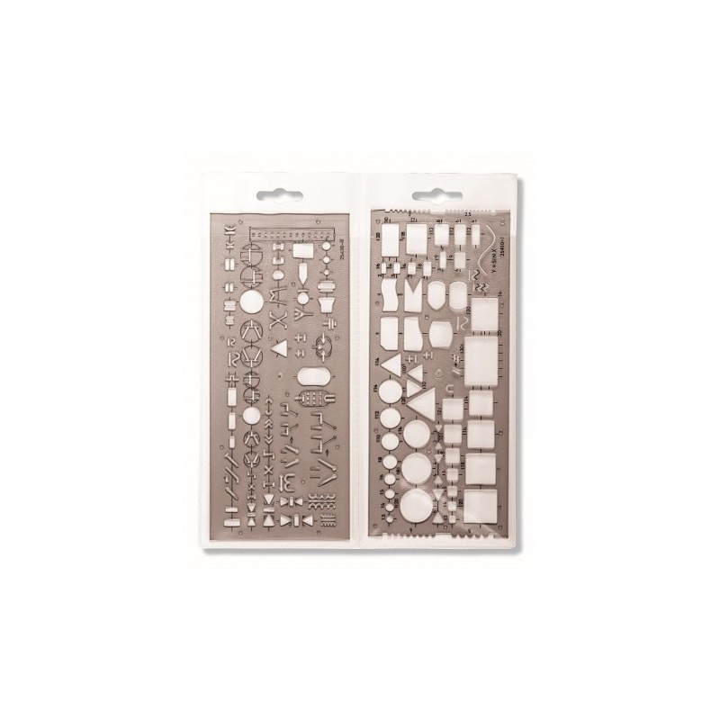 Set 2 x 3 Sablon Electro