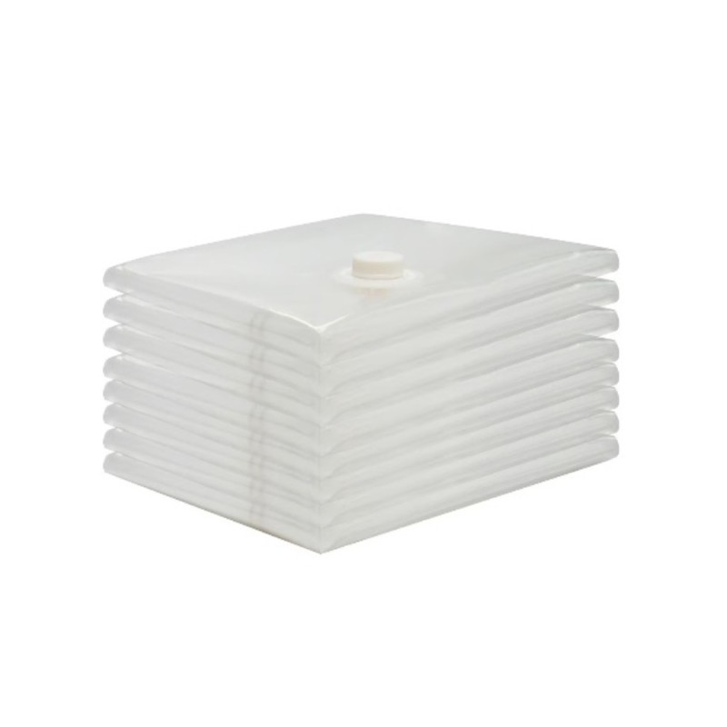 Set 2 x 3 Saci pentru Vidat Haine, 50 x 70 cm, Plastic Transparent, Grunberg