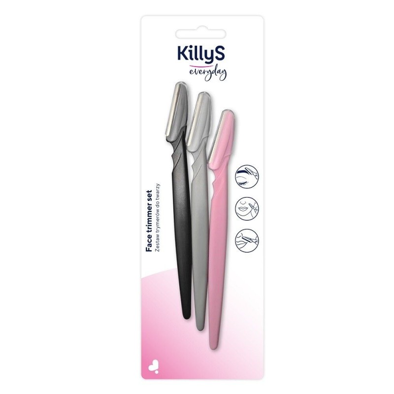 Set 2 x 3 Trimmer Facial, Killy's