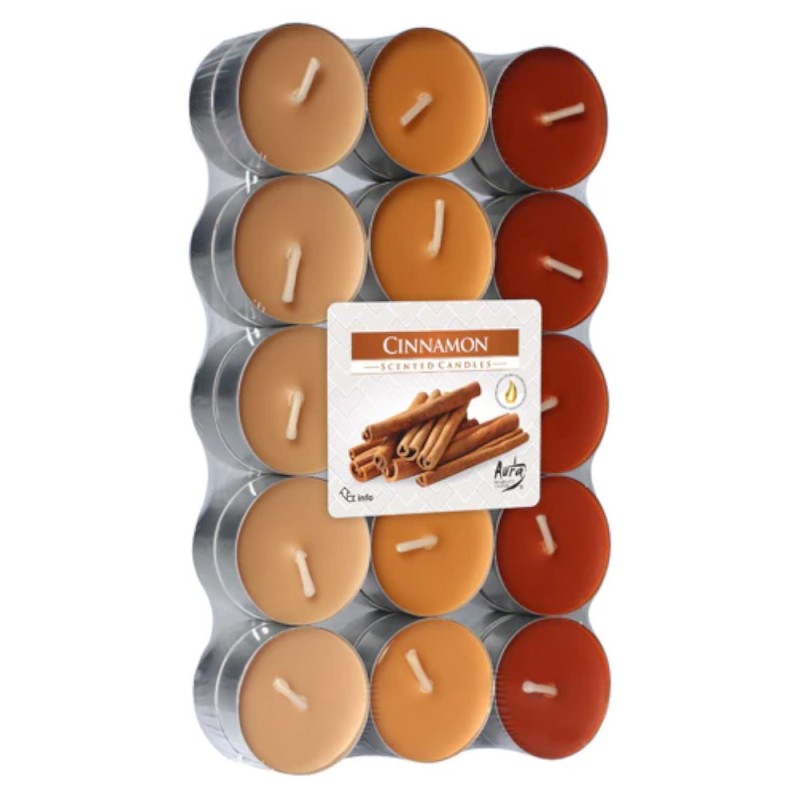 Set 2 x 30 Lumanari Pastila, 4 Ore, Scortisoara