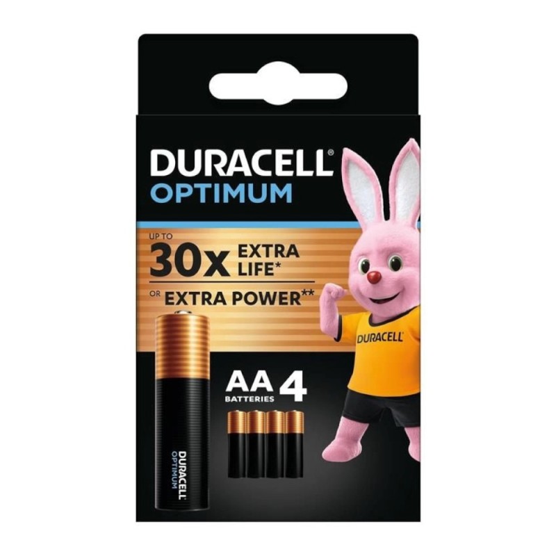 Set 2 x 4 Baterie Alcalina Duracell Optimum R6 (AA), Blister
