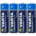 Set 2 x 4 Baterii Varta Longlife Aaa / Lr03, 1.5V, Alcaline