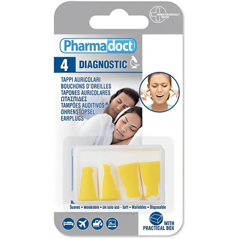 Set 2 x 4 Dopuri pentru Urechi, Pharmadoct