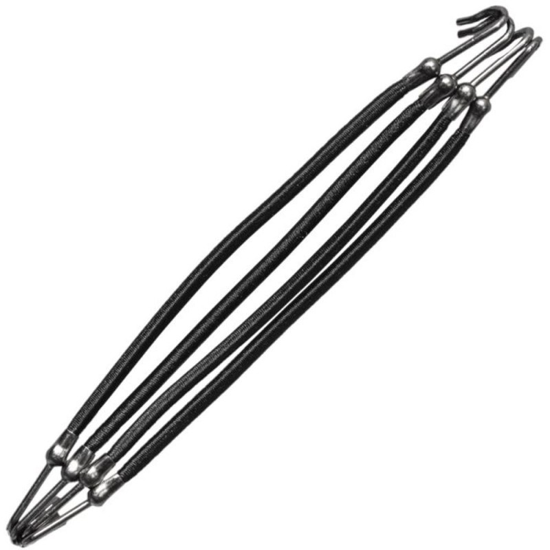 Set 2 x 4 Elastice de Par Profesionale cu 2 Carlige, Prima