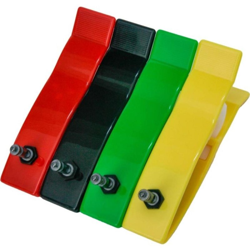 Set 2 x 4 Electrozi EKG/ECG Tip Cleste pentru Adulti, 30 x 130 mm