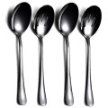 Set 2 x 4 Lingurite din Inox Berglander, Negru
