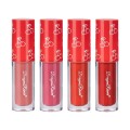 Set 2 x 4 Rujuri Lichide Mate Ranee Matte Lipstick, Cherry, D