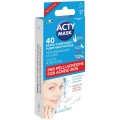 Set 2 x 40 Plasturi Purificatori pentru Tratarea Cosurilor, Acty Mask