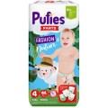 Set 2 x 44 Scutece-Chilotel Pufies Pants Fashion and Nature Maxi, Marimea 4, 9-15 kg