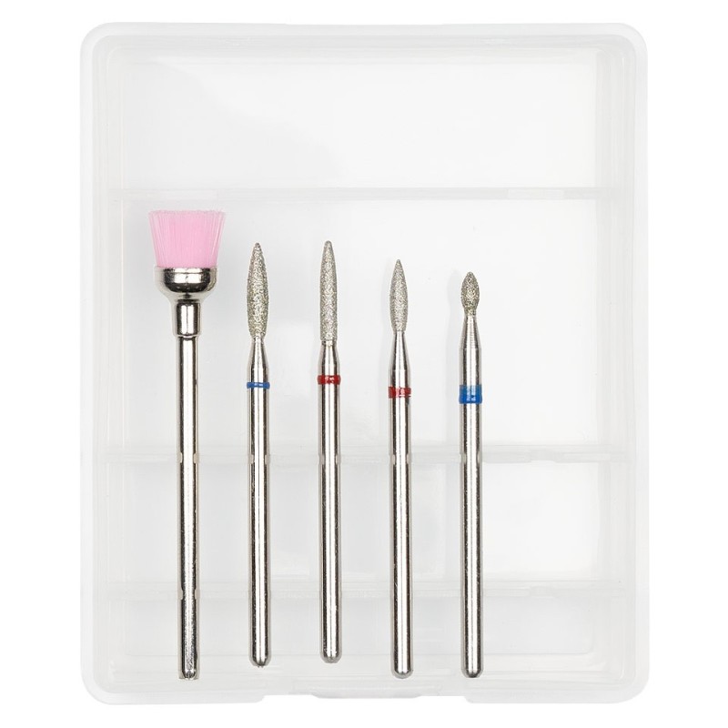 Set 2 x 5 Capete Freza Unghii Diamantate Luxorise 22