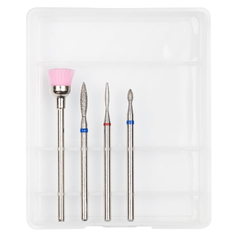 Set 2 x 5 Capete Freza Unghii Diamantate Luxorise 24