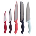 Set 2 x 5 Cutite de Bucatarie, Otel Inoxidabil, Maner Plastic, Grunberg