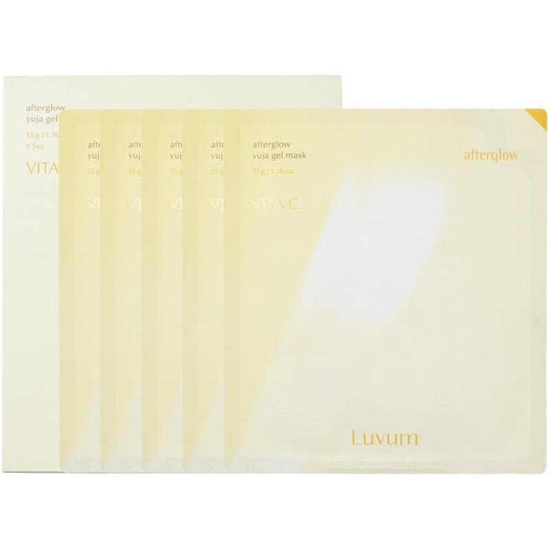 Set 2 x 5 Masti Gel pentru Fata Luvum Afterglow Yuja