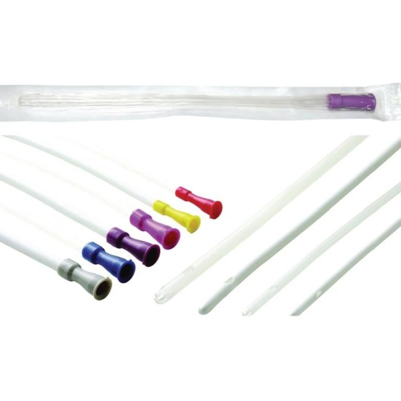 Set 2 x 50 Canule Rectale 30 cm, CH22 Albastru, Sterile