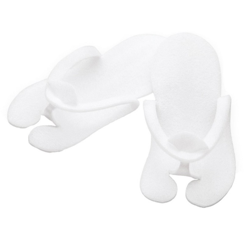 Set 2 x 50 Papuci Pedichiura Deschisi Roial, Material Expandat