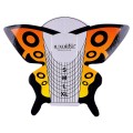 Set 2 x 50 Sabloane Constructie Unghii Fluture Portocaliu, Luxorise