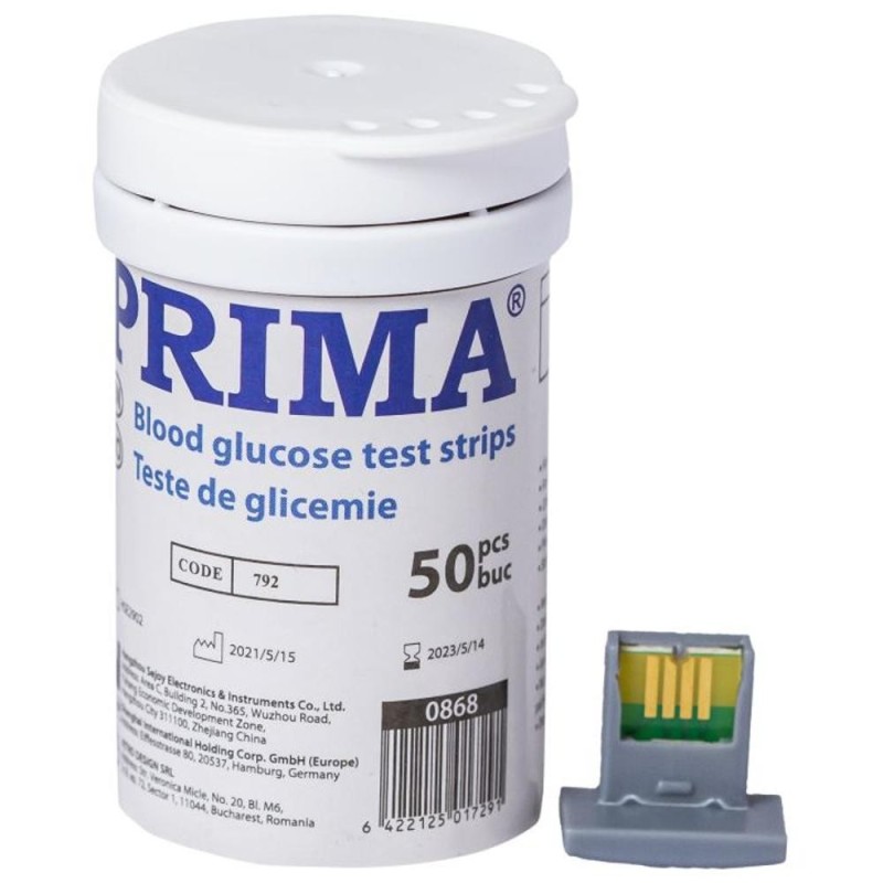 Set 2 x 50 Teste Glicemie Bs-101 Prima