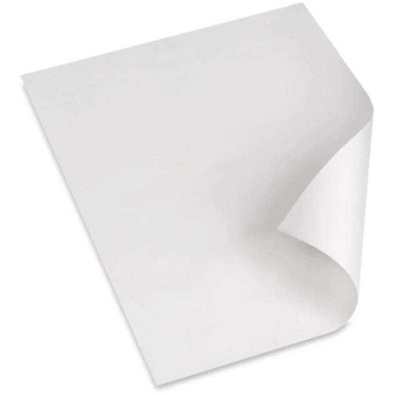 Set 2 x  570 Coli Hartie Cerata cu Polietilena, Alba, 50 x 70 cm