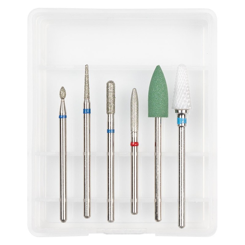 Set 2 x 6 Capete Freza Unghii Luxorise 07