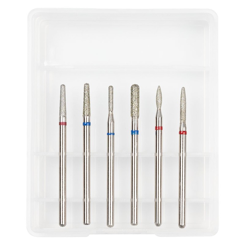 Set 2 x 6 Capete Freza Unghii Luxorise 14