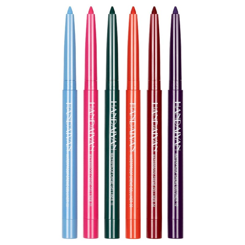 Set 2 x 6 Creioane Retractabile pentru Contur Ochi Handaiyan 03