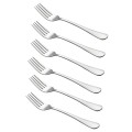 Set 2 x 6 Furculite din Inox, Grunberg Gr183