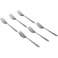 Set 2 x 6 Furculite pentru Peste, din Inox, Argintii, Grunberg