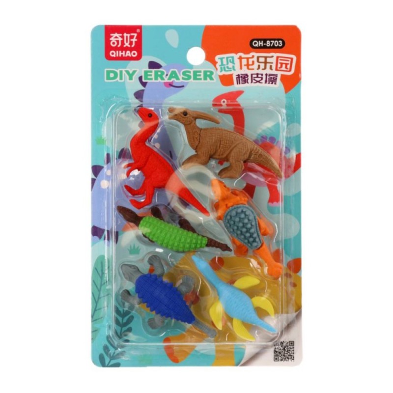 Set 2 x 6 Gume de Sters Dino, Statovac