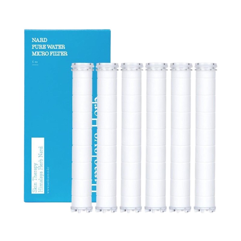 Set 2 x 6 Microfiltre de Apa pentru Cap de Dus Nard Himalaya Herb Pure Water