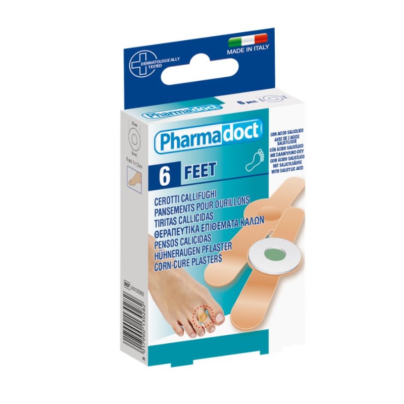 Set 2 x 6 Plasturi Tratament pentru Bataturi, Pharmadoct
