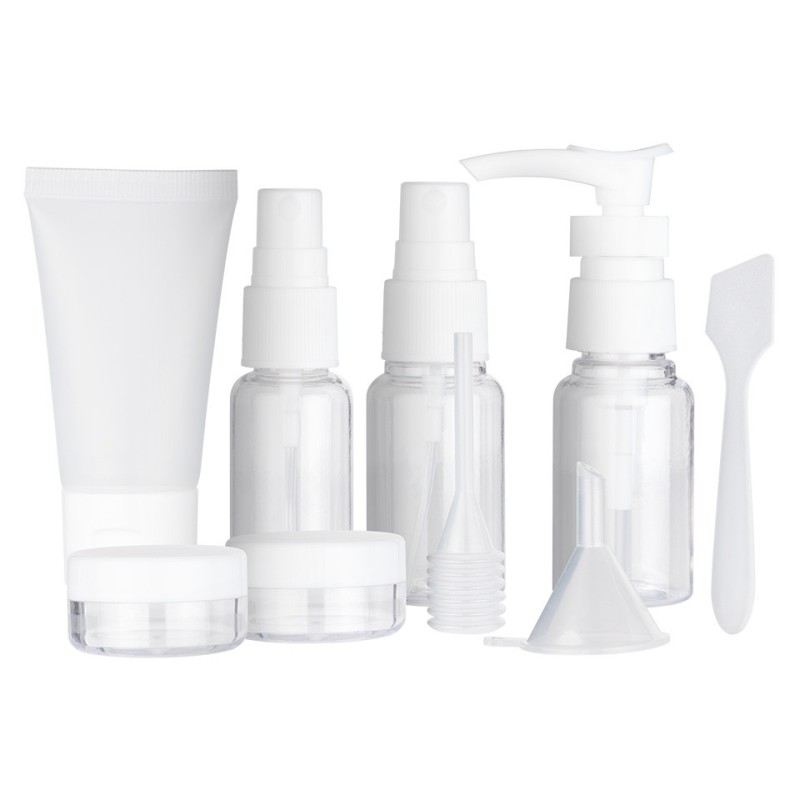 Set 2 x 6 Recipiente Calatorie Travel Adventure, Albe