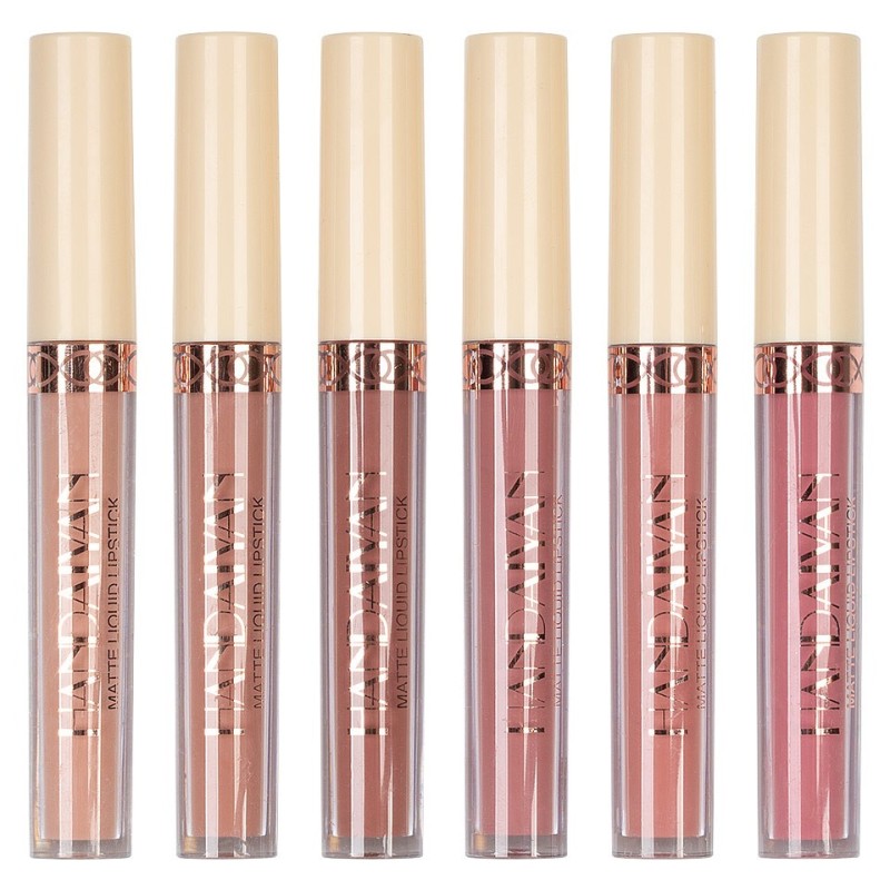 Set 2 x 6 Rujuri Lichide Mate Handaiyan Rose Matte B