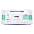 Set 2 x 68 Servetele Umede Igienice Incontinenta cu Capac Seni Care Aloe Vera si Alantoina
