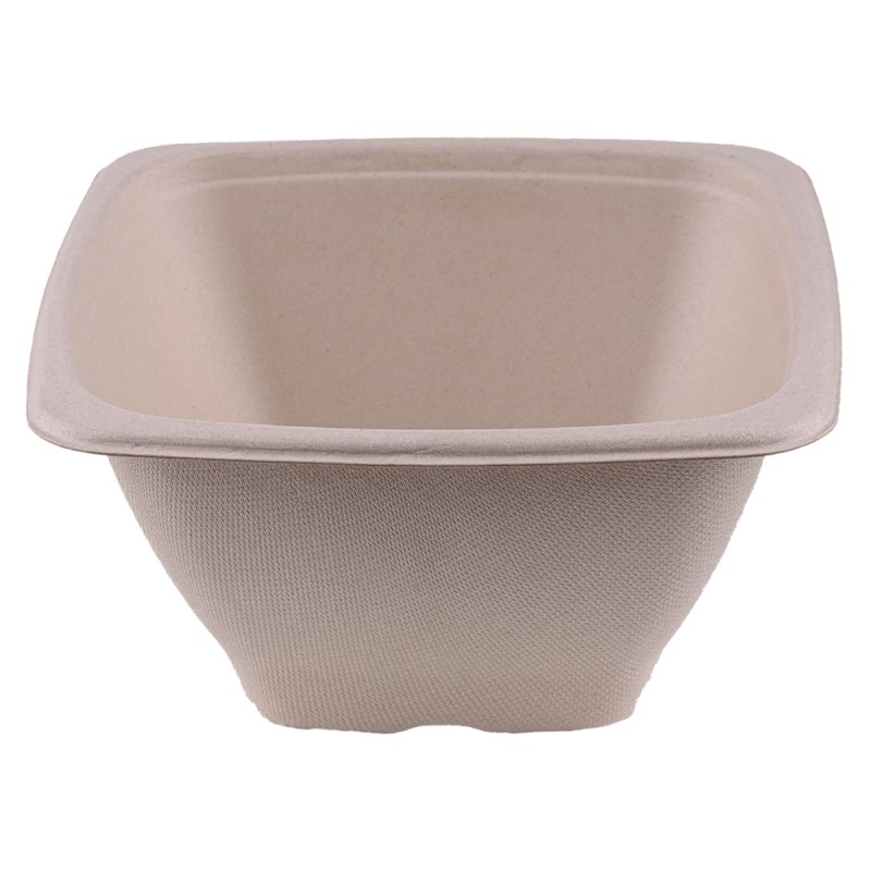 Set 2 x 75 Caserole Trestie de Zahar Patrate Natur 18 x 18 cm, 1250 ml