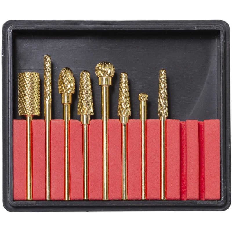 Set 2 x 8 Capete Freza Diamantate, din Carbura de Tungsten, Prima