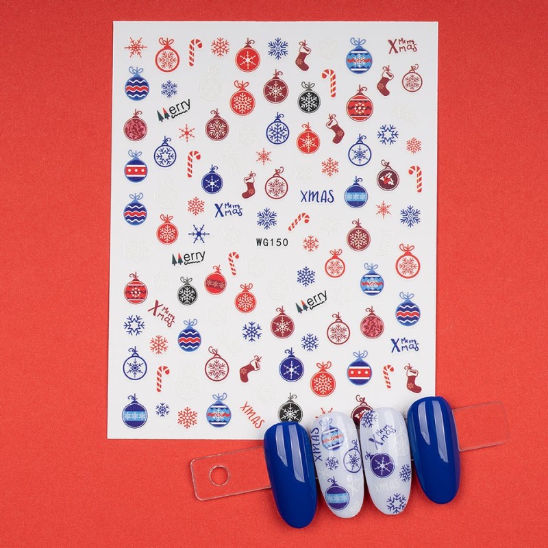 Set 2 x Abtibild Unghii SensoPRO Milano Winter Life, Model Wg150