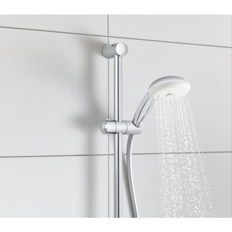 Set 2 x Accesorii pentru Dus, Grohe Tempesta 3S, Para 100 mm, Furtun 175 cm, Suport 62 cm
