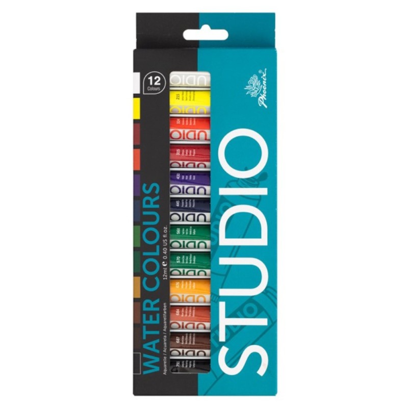 Set 2 x Acuarele Phoenix, 12 Tuburi x 12 ml