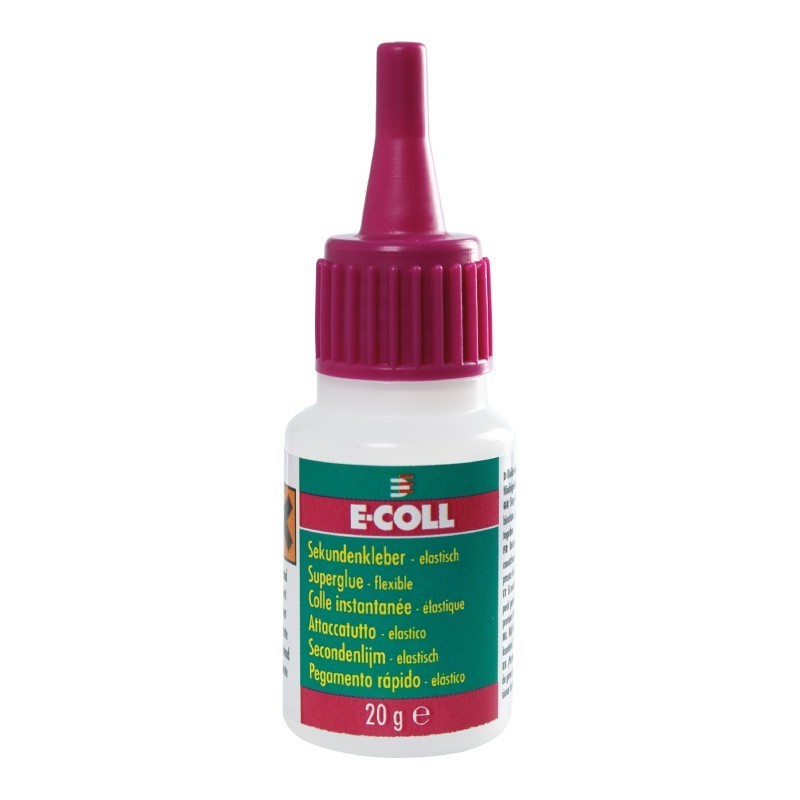 Set 2 x Adeziv Instant Elastic, E-Coll, 20 ml