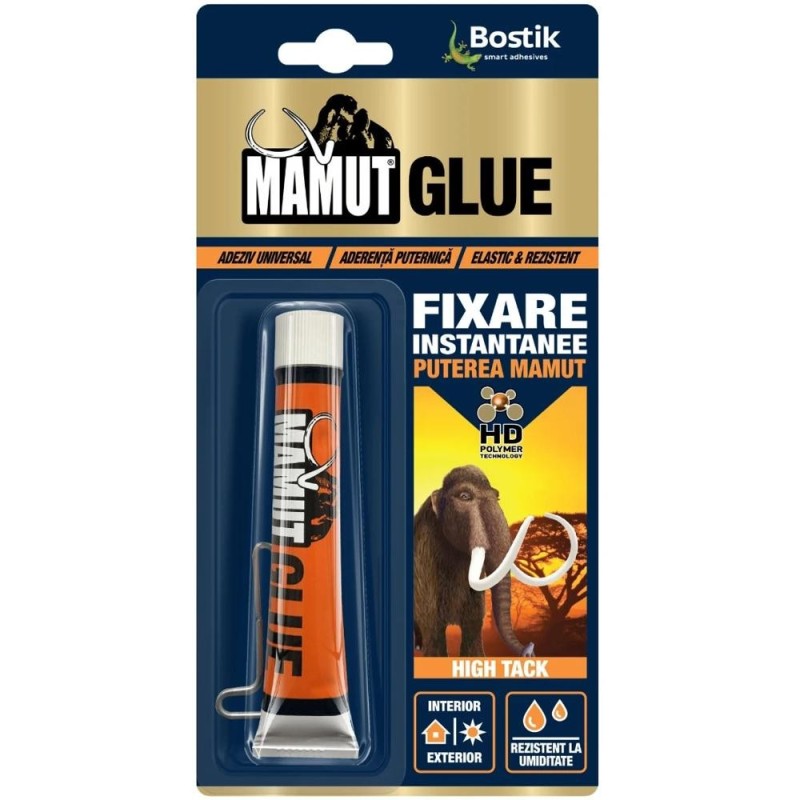 Set 2 x Adeziv Universal Mamut Glue High Tack, Alb, 25 ml, Blister